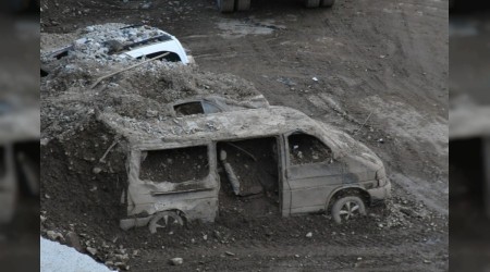 Artvin'deki selin hasar tespitine başlandı