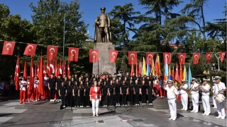Atatrk'n Trabzon'a geliinin 101. yl dnm kutland