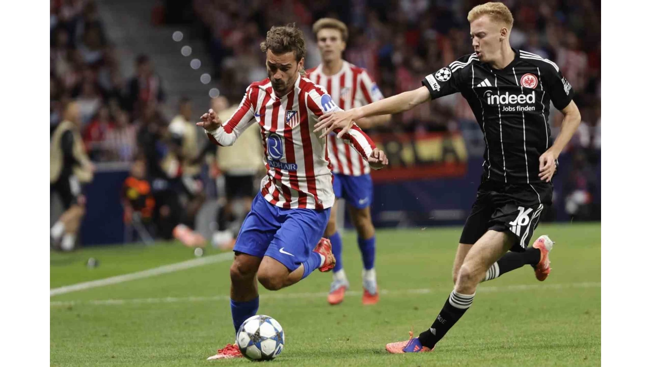 Atletico Madrid Frankfurt'u datt 