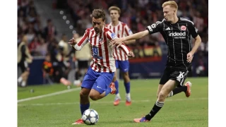 Atletico Madrid Frankfurt'u datt 