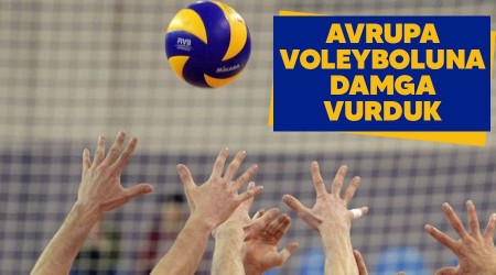 Avrupa voleyboluna damga vurduk