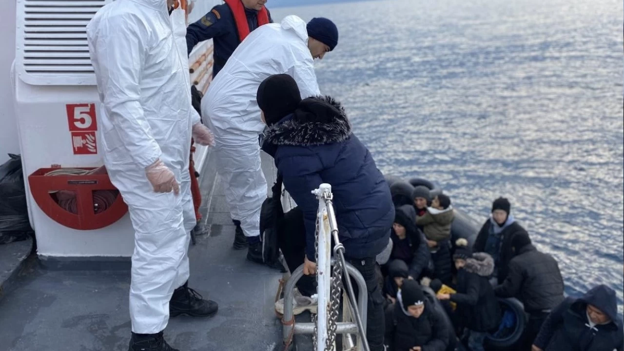 Ayvac�k a��klar�nda 41 ka�ak g��men yakaland�