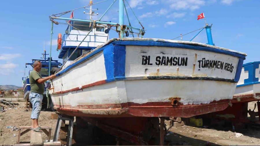 Balıkçılar yeni sezon hazırlıklarını hızlandırdı