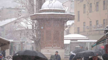 Balkanlara kış geri döndü