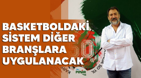 Basketboldaki sistem diğer branşlara uygulanacak