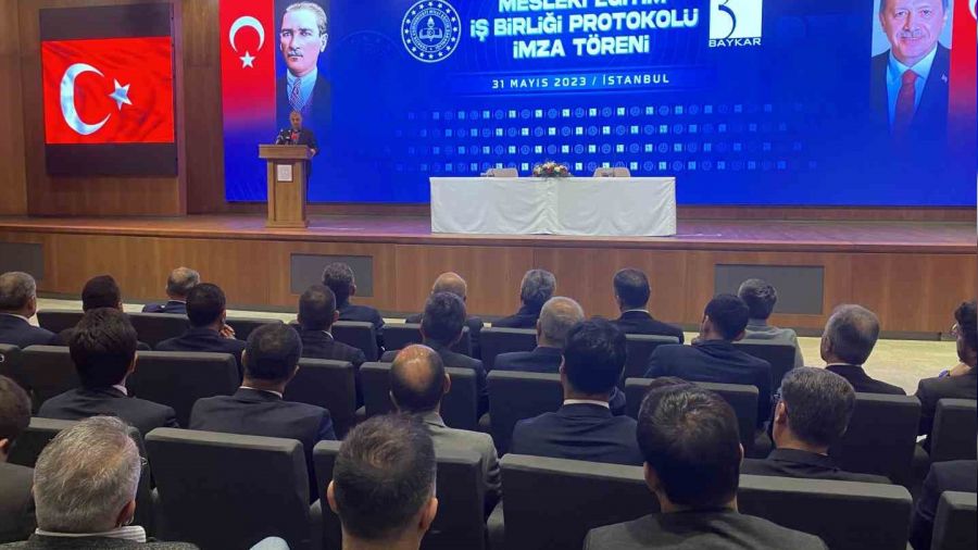 BAYKAR ile MEB arasında Mesleki Eğitim İş Birliği Protokolü imzalandı