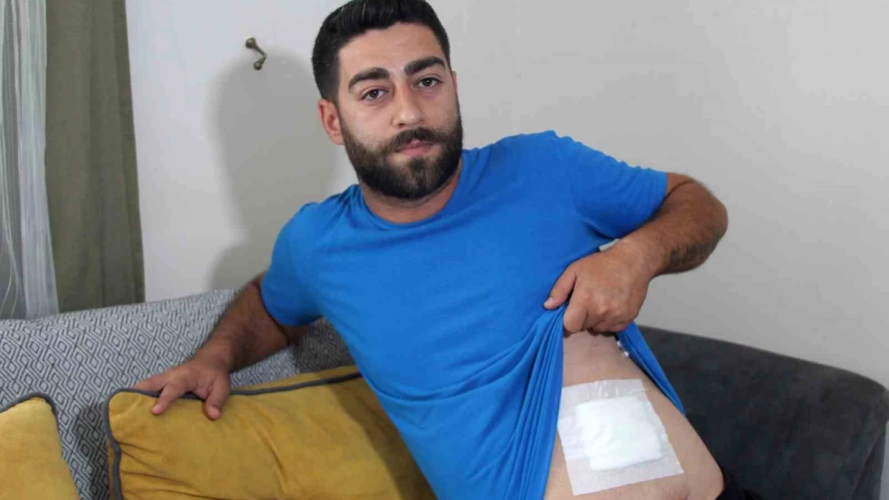 Bayramlaşmaya giden şahsa yorgun mermi isabet etti