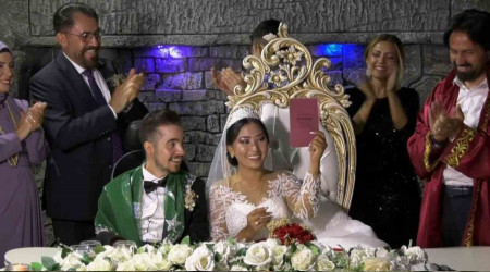 Bedensel engelli Alihan ile Filipinli gelinin aşkı engel tanımadı