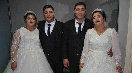 Beraber geldikleri dünyada, beraber dünya evine girdiler