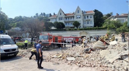 Beikta'taki tarihi binada kme: 1 l, 1 yaral