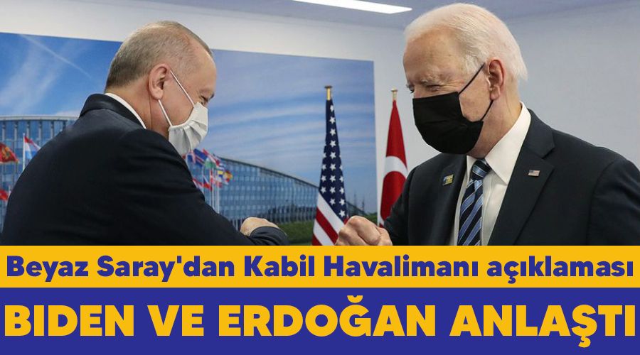 Biden ve Erdo�an anla�t�