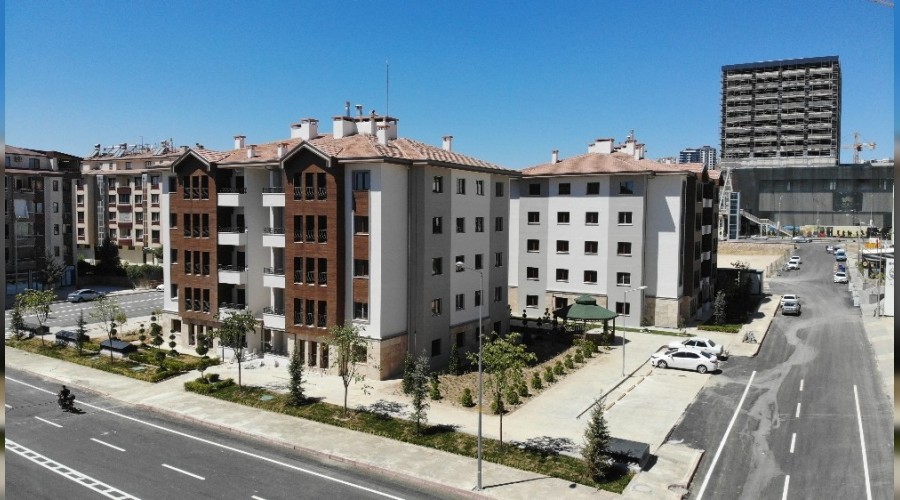 Biten deprem konutları için kura