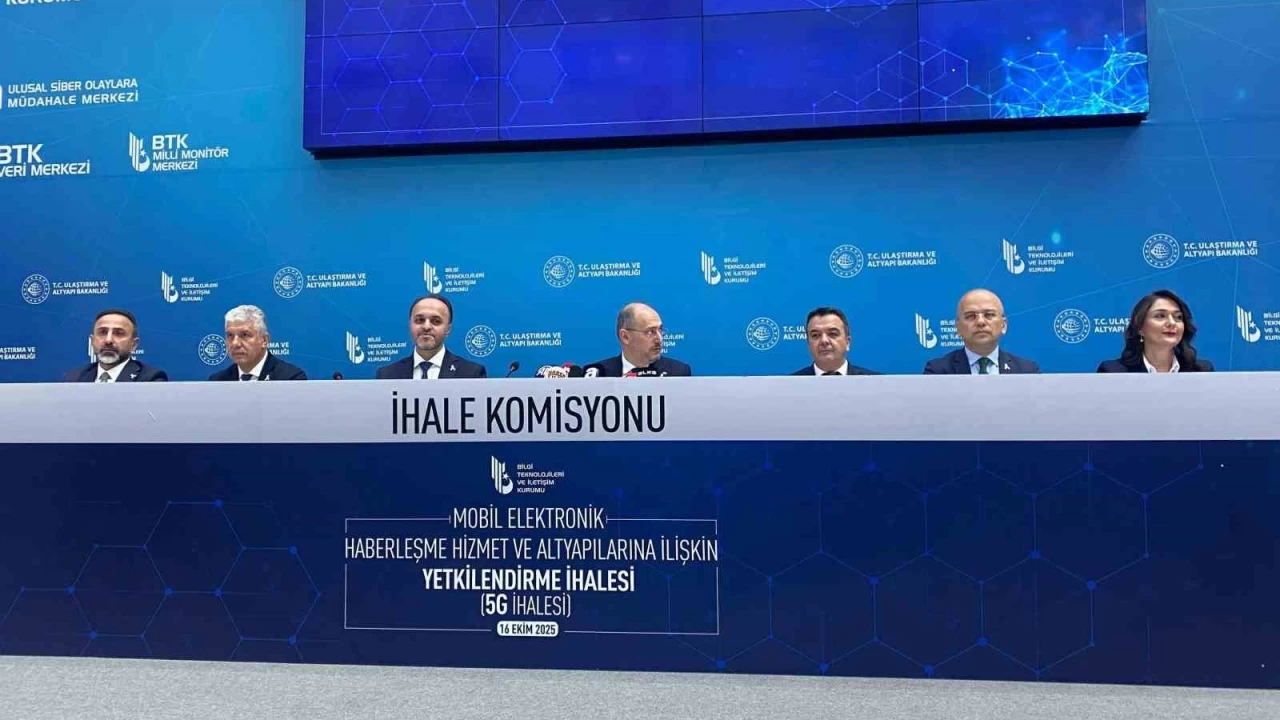 BTK'da 5G yetkilendirme ihalesi başladı