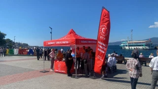 BTP Bursa�dan Mudanya�da geni� kat�l�ml� stand �al��mas�