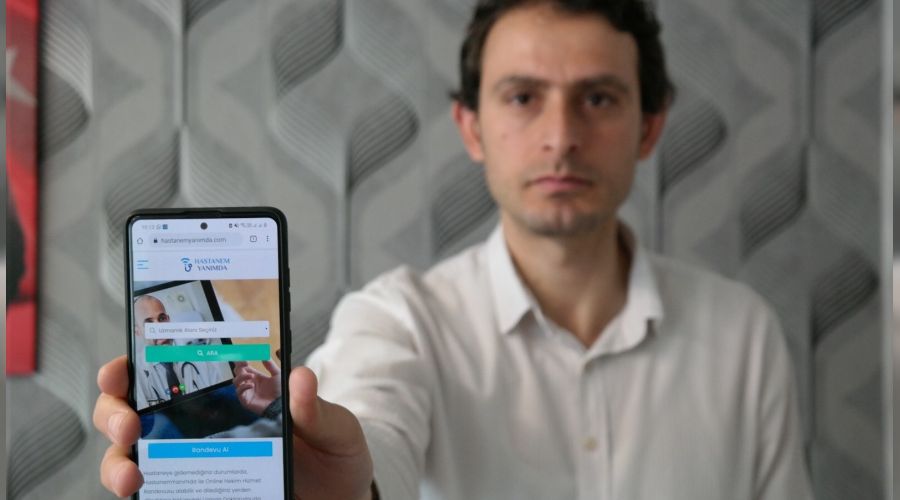 Bu uygulamayla hastane cep telefonuna sığıyor