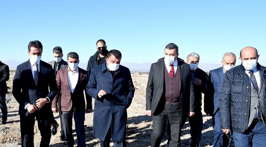 Buğday pazarı için saha çalışmaları başladı