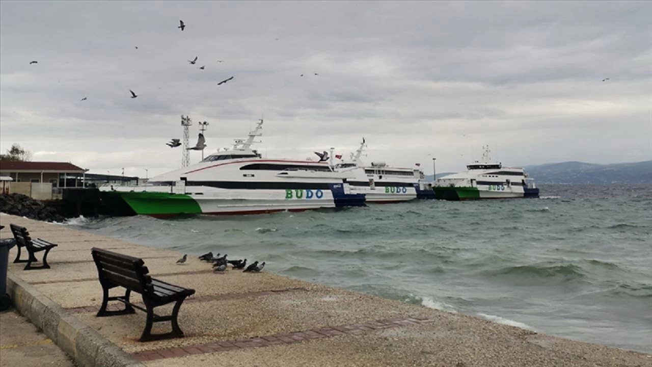 Bursa Deniz Otobüslerinin seferleri iptal edildi