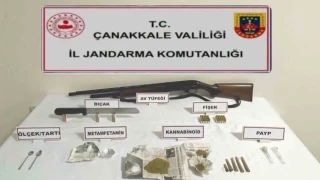 anakkale'de uyuturucu operasyonu: 4 tutuklama