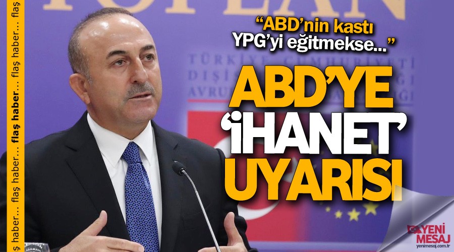 �avu�o�lu'ndan ABD'ye uyar�