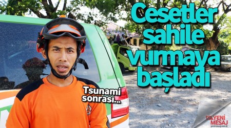 Cesetler sahile vurmaya başladı