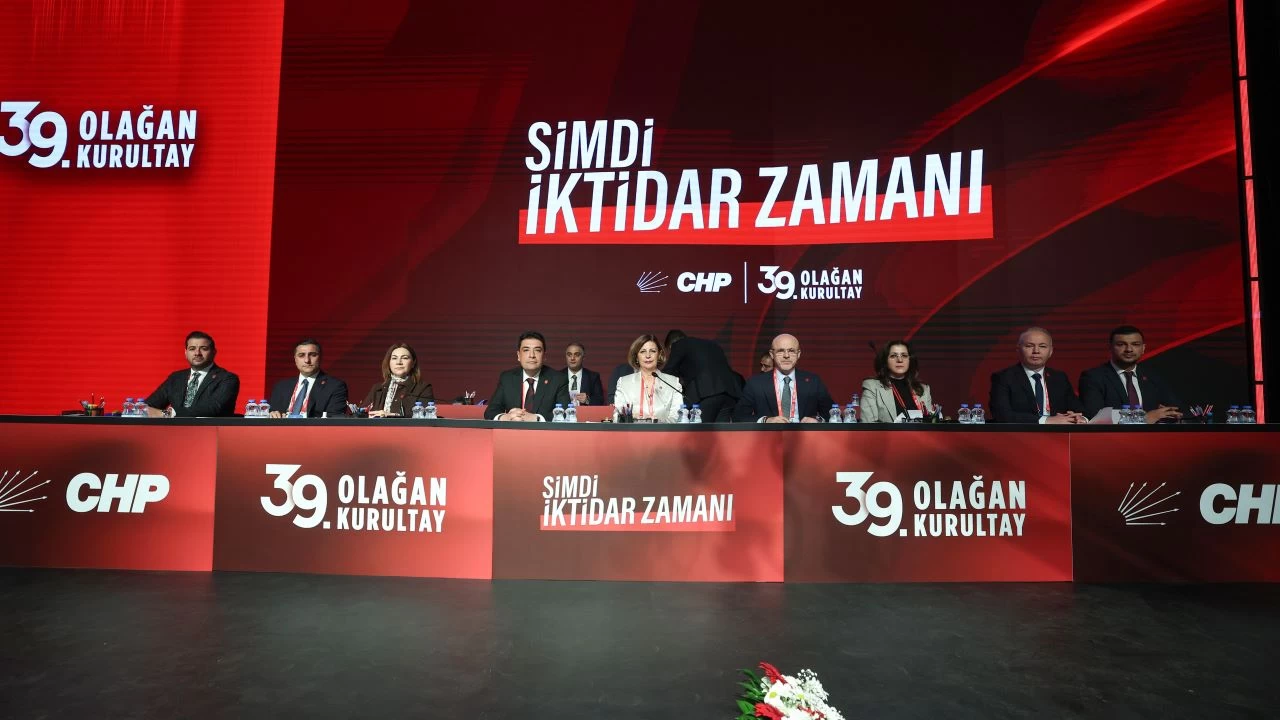 CHP 39. Olaan Kurultay'nda parti program onayland