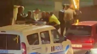 Cide'de silah ekip, polisleri darp ettiler