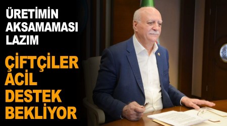 Çiftçiler acil destek bekliyor