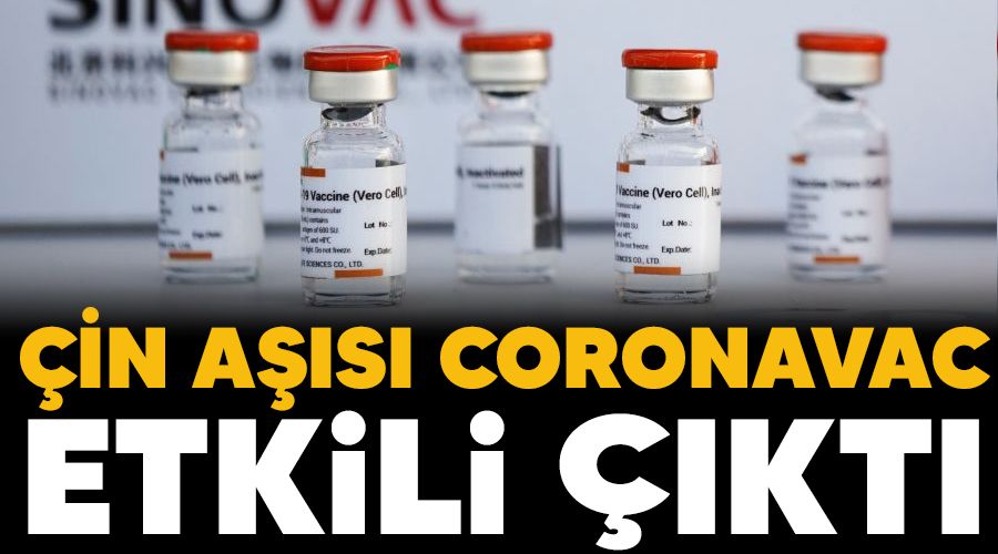 �in a��s� CoronaVac etkili ��kt�