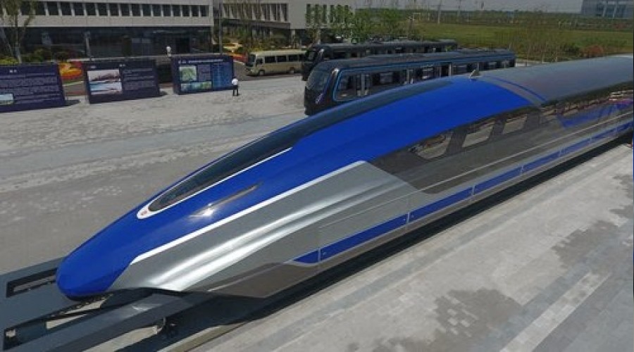 �in 'Maglev' tren i�in kollar� s�vad�