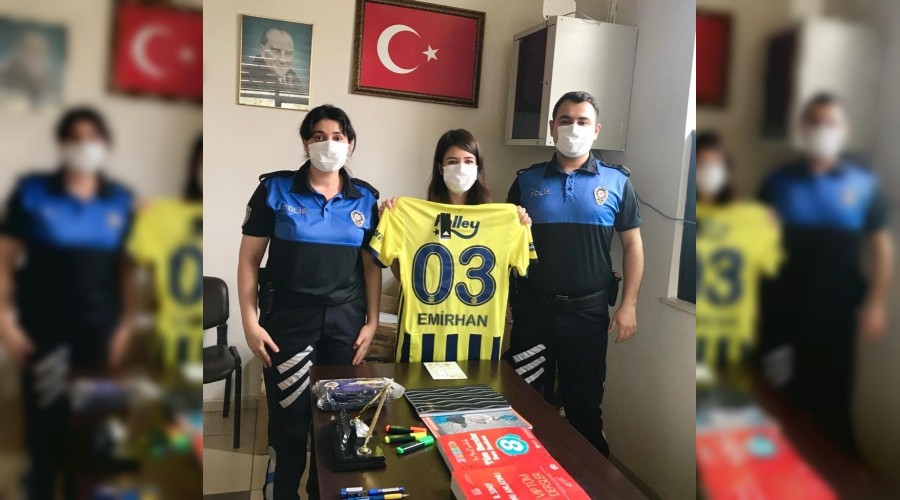 Cizre polisi Afyonkarahisarlı öğrencinin mektubuna kayıtsız kalmadı