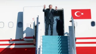 Cumhurbakan Erdoan, Azerbaycan'a gitti