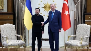 Cumhurbaşkanı Erdoğan, Ukrayna Devlet Başkanı Zelenskiy ile görüştü
