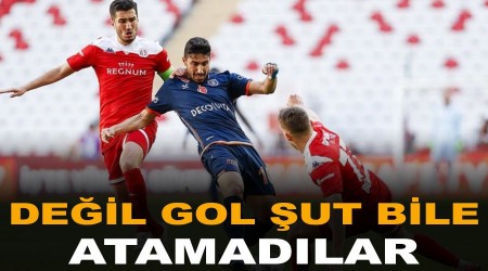 Değil gol şut bile atamadılar