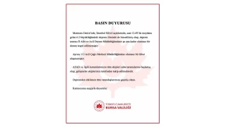 Deprem Bursa'da da hissedildi
