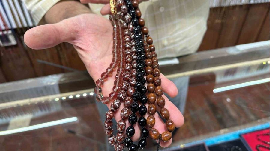 Depremden sonra tespihlere talep artt�