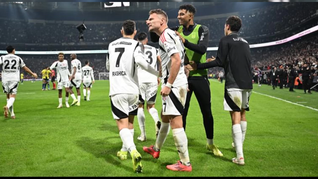 Derbide zafer Beşiktaş'ın