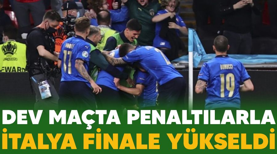Dev maçta penaltılarla İtalya finale yükseldi