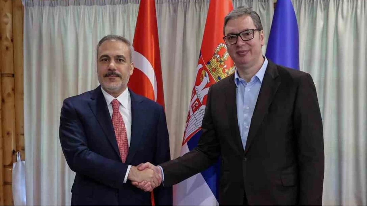 Dışişleri Bakanı Fidan, Sırp lider Vucic ile görüştü