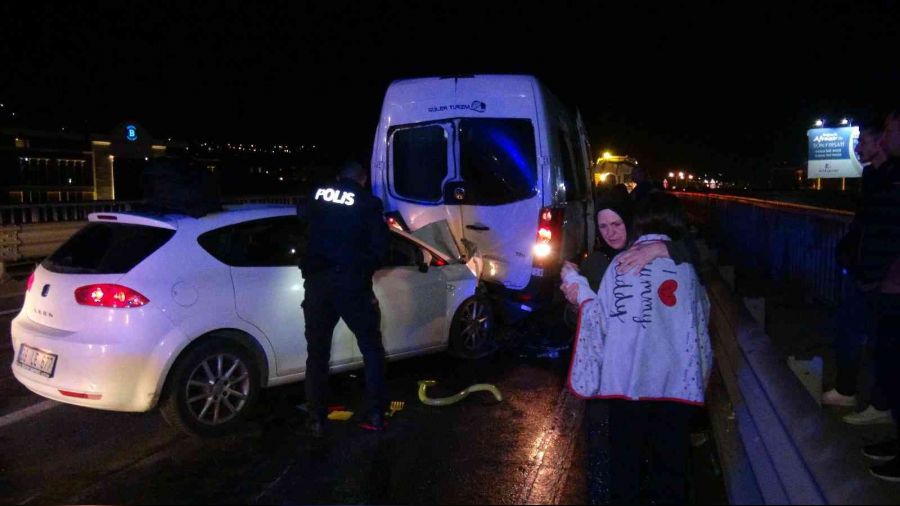 Düğün dönüşü kaza: 6 yaralı