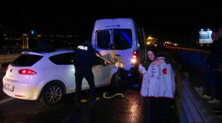 Düğün dönüşü kaza: 6 yaralı