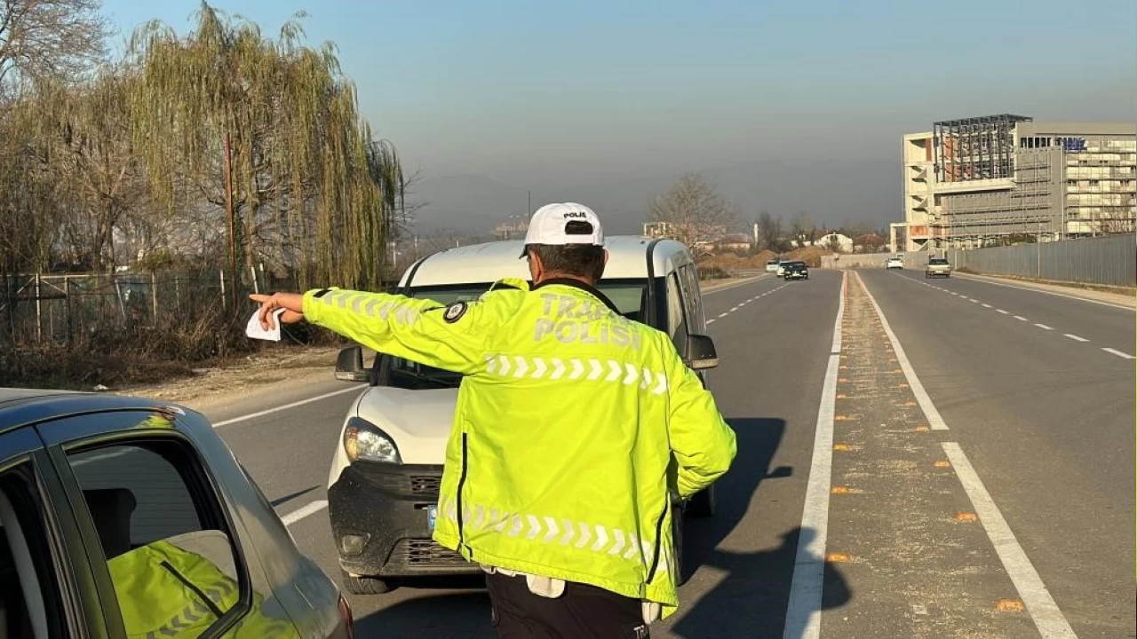 D�zce'de 126 ara� trafikten men edildi