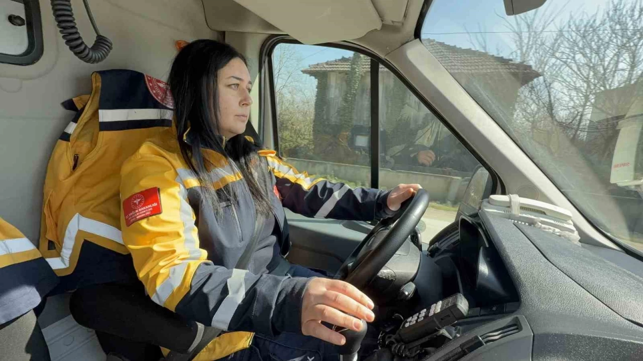 D�zce'nin hayat kurtaran kad�n�