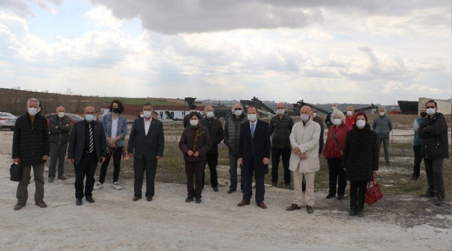 Edirne'de �evrecilerden 'kur�un tesisi' tepkisi