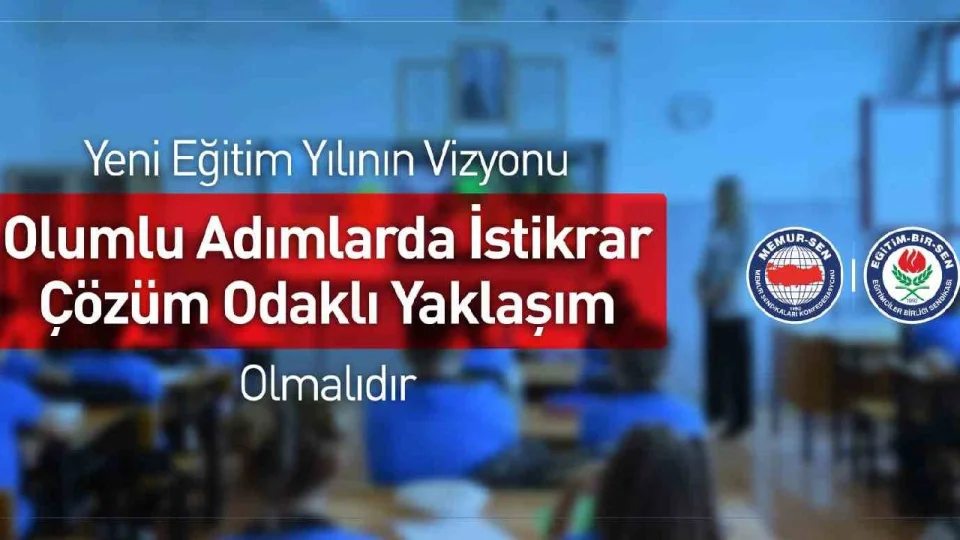 E�itim-Bir-Sen'den yeni e�itim-��retim y�l� a��klamas�