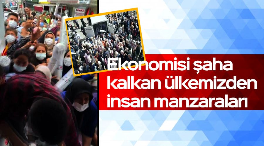 Ekonomisi �aha kalkan �lkemizden insan manzaralar�