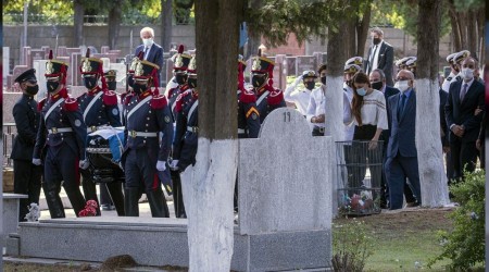 El Turco Müslüman mezarlığına defnedildi