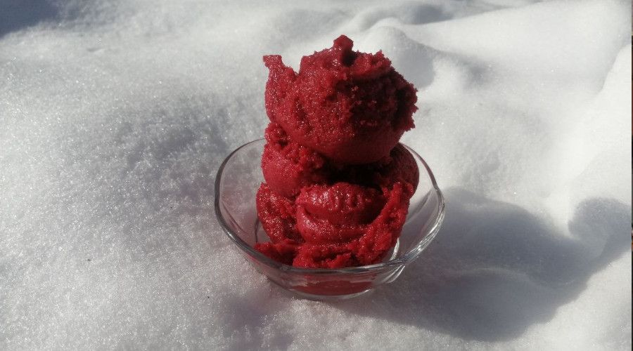 Elaz��'�n patentli lezzeti vi�ne dondurmas�na k���n yo�un ilgi