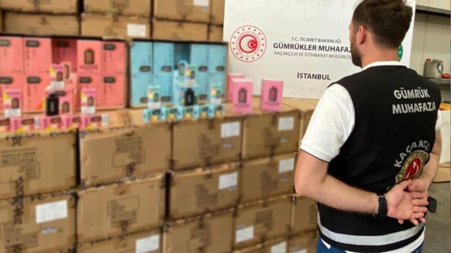 Elektronik sigara kaçakçılarına gümrük muhafaza engeli