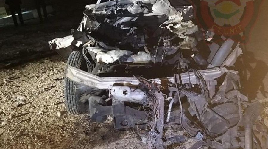 Erbil'deki roketli saldrda kullanlan ara bulundu