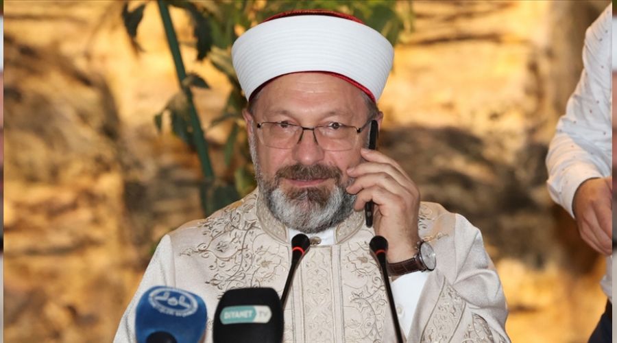 Erdo�an Diyanet'e Ali Erba�'� yeniden atad�